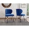 Manhattan Comfort Strine Dining Chair in Royal Blue DC045-BL - alternate 6